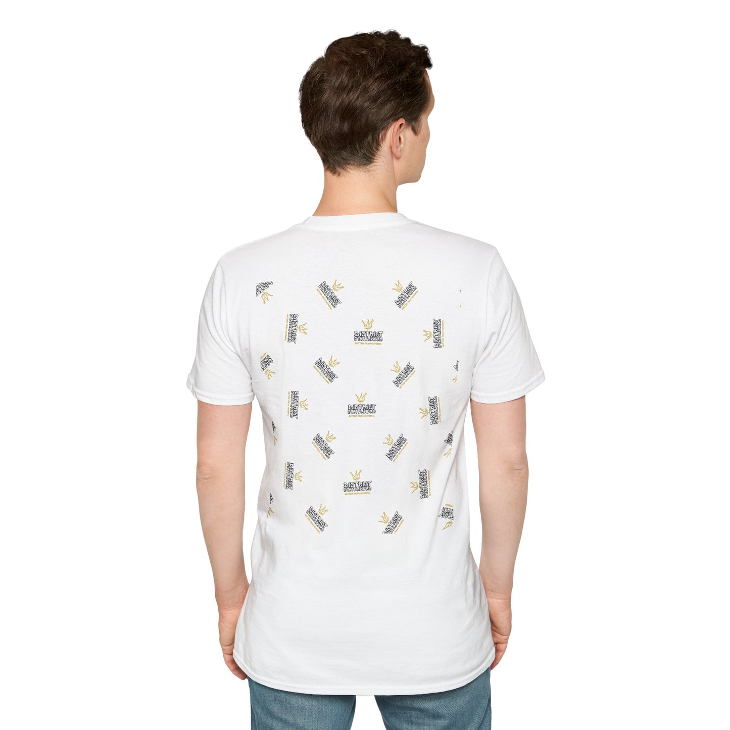 Streetwear T-Shirt — "District Statewear: Better Than Nothing" Graphic Tee