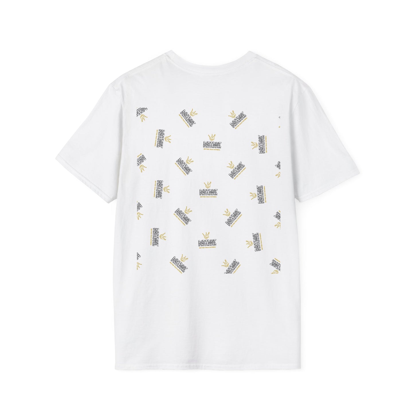 Streetwear T-Shirt — "District Statewear: Better Than Nothing" Graphic Tee