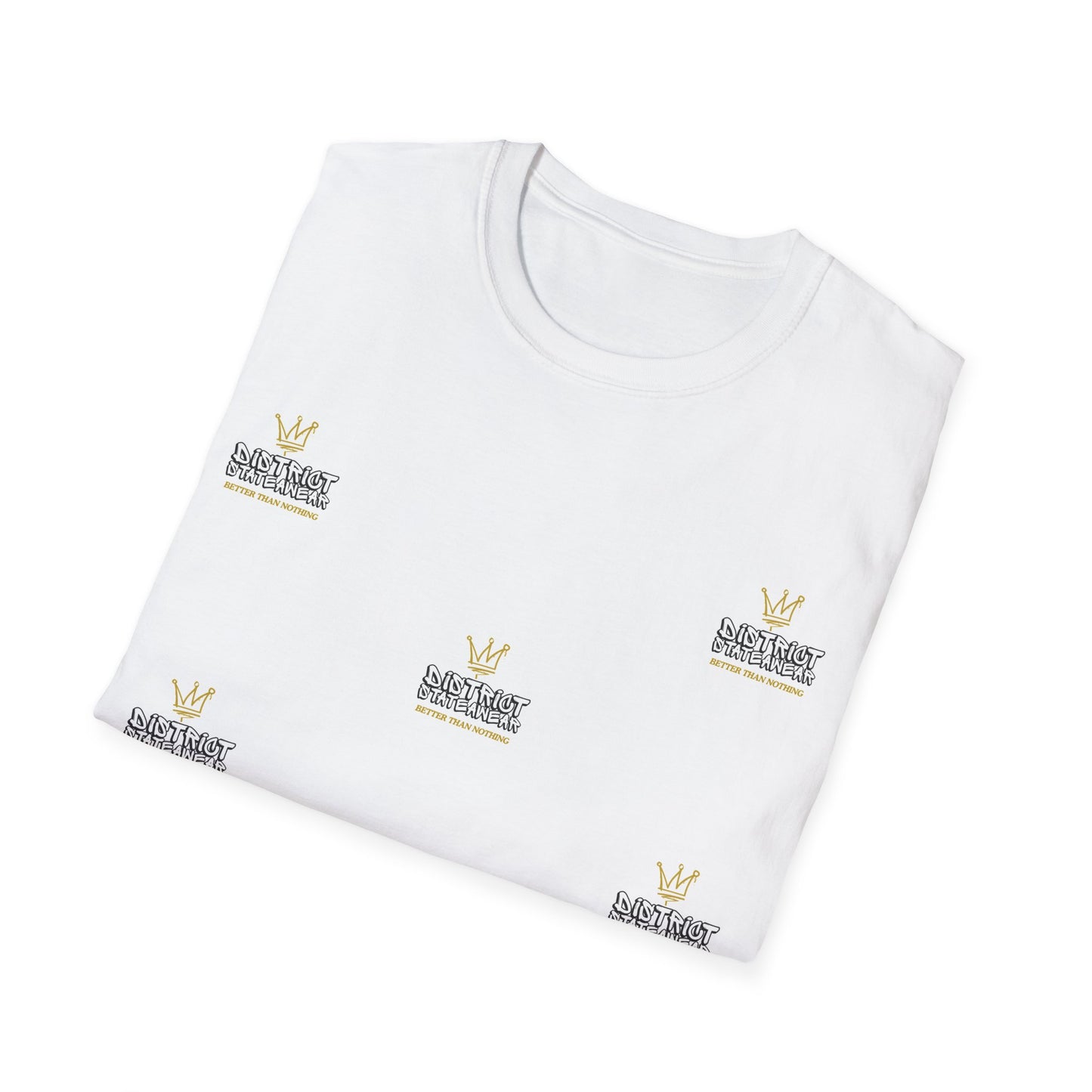 Streetwear T-Shirt — "District Statewear: Better Than Nothing" Graphic Tee