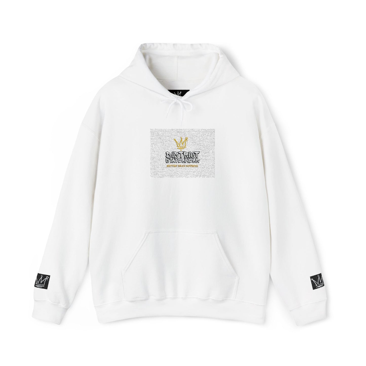 Hoodie — 'Stay Golden' Minimal Logo Pullover