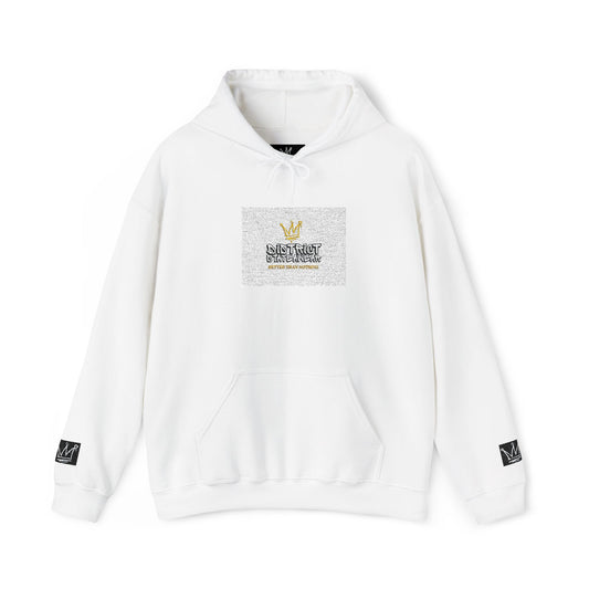 Hoodie — 'Stay Golden' Minimal Logo Pullover