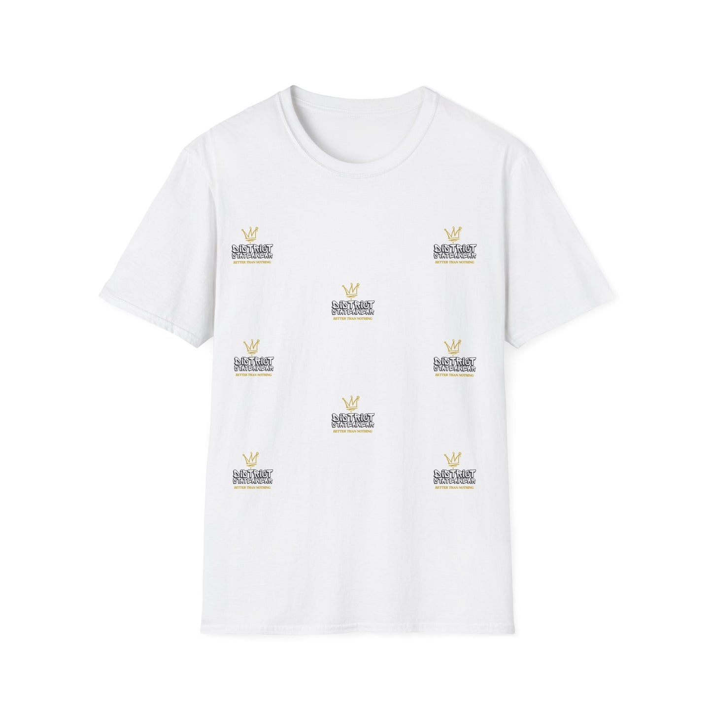 Streetwear T-Shirt — "District Statewear: Better Than Nothing" Graphic Tee