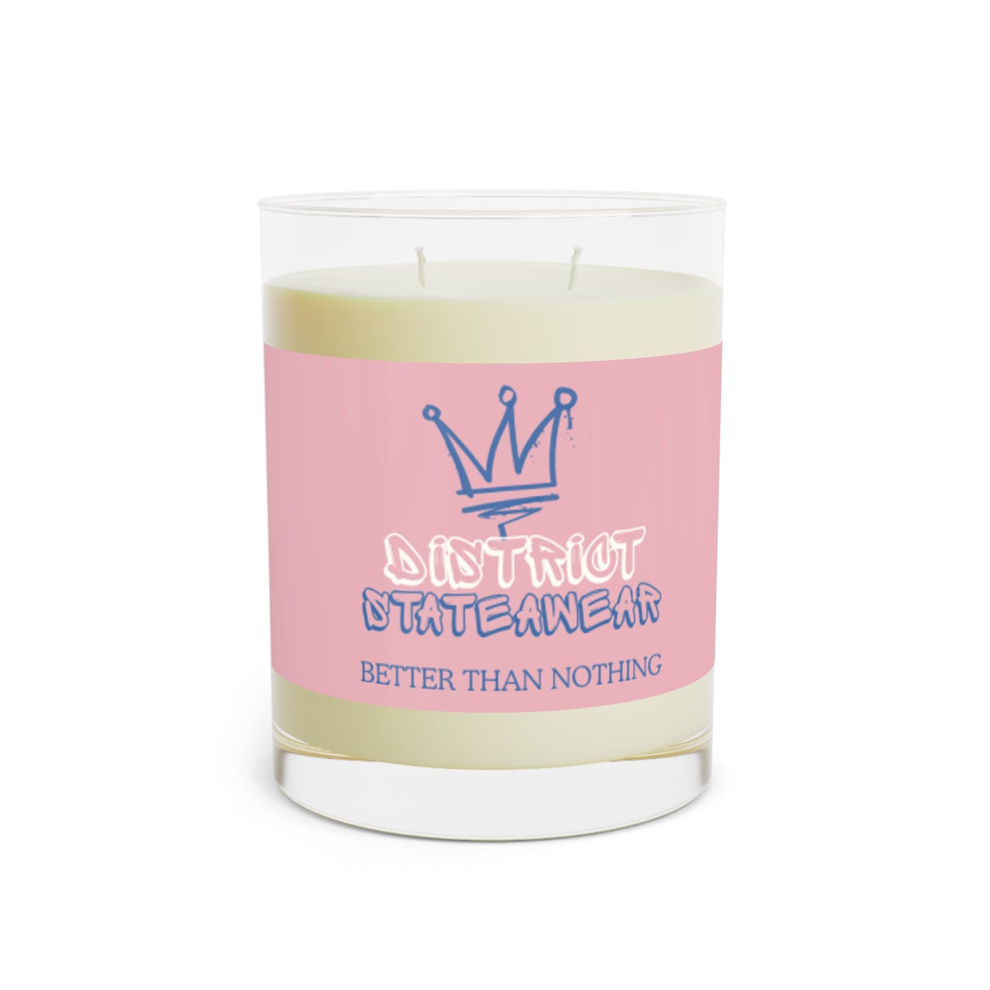 District Statewear “Better Than Nothing” Scented Glass Candle — 11oz