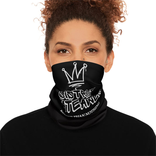 Winter Neck Gaiter — 'District Statewear' Crown Logo Drawstring Face Mask